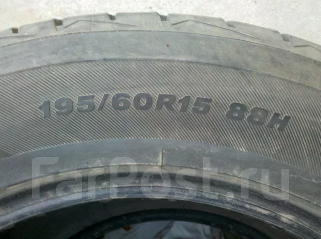 Bridgestone Potenza RE88. ������, 2001 ���, �/�, ����� 50 % ����