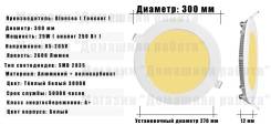 Светильники светодиодные встраиваемые.