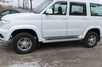 Накладка на порог. УАЗ Патриот, 3163 Двигатели: ZMZ40905, ZMZ51432. Под заказ