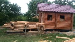 Строительство из бруса.