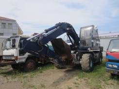 Kobelco. Kobelko SK100W ,1998 г. в. экскваватор колесный продается, 0,50 куб. м.