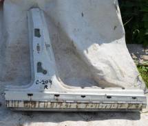 Порог пластиковый. Mercedes-Benz C-Class, C204, S204, W204 Двигатели: M156KE63, M271DE18AL, M271KE18ML, M271KE18MLRED, M272DE35, M272KE25, M272KE30, M...