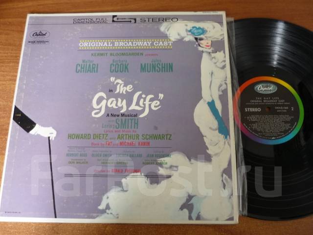 Schwartz And Dietz The Gay Life Original Broadway Cast 1961 Us Lp Muzyka Cd Vo Vladivostoke