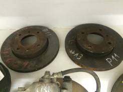 Диск тормозной. Nissan Bluebird, EU14 Nissan Primera, P11 Двигатели: SR20D, SR18DE, SR20DE, SR20VE, SR20DT, SR18DI, SR
