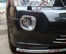 Накладка на фару. Nissan X-Trail, NT31, T31R, T31, TNT31, DNT31