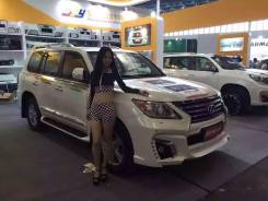 Обвес кузова аэродинамический. Lexus LX570. Под заказ