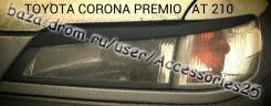 Накладка на фару. Toyota Corona Premio, CT211, CT210, AT210, ST215, AT211, CT216, ST210, CT215