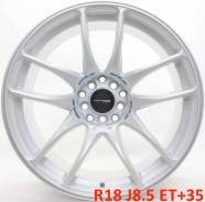 Work Emotion CR Kiwami. 8.5x18, 5x100.00, 5x114.30, ET35, ЦО 73,1 мм.