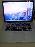 Apple MacBook Pro 15 2013 Early ME664 with Retina display. 15.4", 2,0 ГГц, ОЗУ 8192 МБ и больше, диск 256 Гб, WiFi, Bluetooth, аккумулятор на 8 ч.