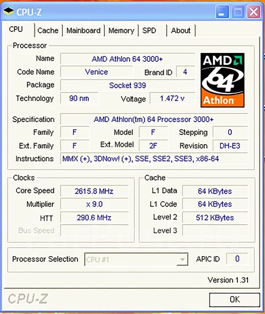 AMD Athlon 64 3000+ ����