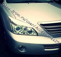 Накладка на фару. Lexus RX400h, MHU38 Lexus RX300 / 330 / 350, GSU35, MCU35, MCU38 Toyota Harrier, GSU35, MCU36W, GSU35W, GSU36W, MCU35W, MHU38, MCU30...