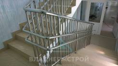 Пандус, лестницы, перила. нержавеющая сталь.