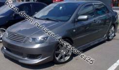 Накладка на фару. Toyota Corolla, ZZE122, NZE124, ZZE124, CE121, NZE121, NZE120, CE121G, NZE121G, NZE124G, ZZE122G, ZZE123G, ZZE124G Toyota Corolla Fi...