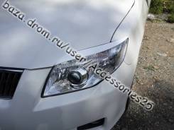 Накладка на фару. Toyota Corolla Axio, NZE141, NZE144, ZRE142, ZRE144 Toyota Corolla Fielder, NZE141, NZE141G, NZE144, NZE144G, ZRE142, ZRE142G, ZRE14...