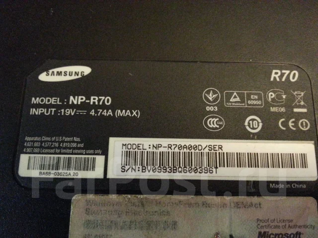 Samsung R70 ����