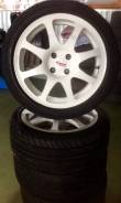 Диски vsmpo r16 4x98+Yokohama s-drive 195/45. 6.5x45 4x98.00 ET32 ЦО 58,6 мм.