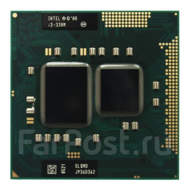 Intel Core i3-370M socket BGA1288, PGA988 (3M cache, 2.40 GHz ...
