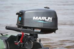 Marlin. 5,00 л.с., 2х тактный, бензин, нога L (508 мм), Год: 2014 год