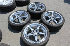 RAYS SF-Challe R18x8JJ+35/ 9JJ+42 PCD:5x114.3 + GoodYear 225/40;255/35. 9.0/8.0x18" 5x114.30 ET42/35