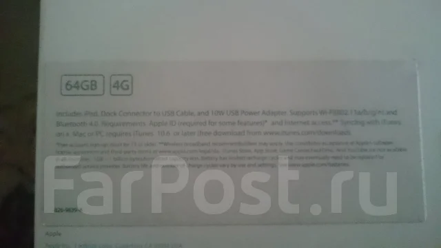 Apple iPad 4 Wi-Fi+Cellular 64Gb ����