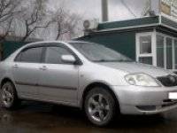 Ветровик на дверь. Toyota Corolla