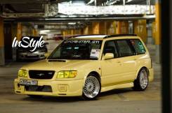 Накладка на порог. Subaru Forester, SF5, SF6, SF9