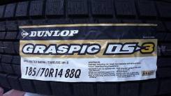 Dunlop Graspic DS3. Зимние, без шипов, 2014 год, без износа, 4 шт
