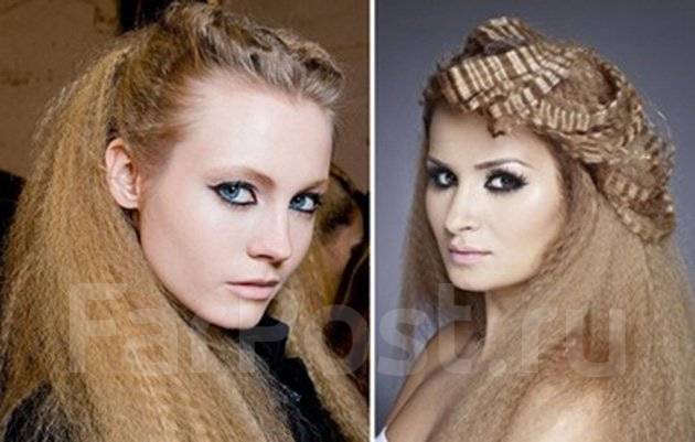 современные прически. начес с гофре. причёски с гофре на длинные волосы. укладка гофре. прическа гофре на длинные волосы распущенные.