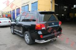 Защита бампера. Toyota Land Cruiser