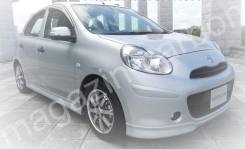 Обвес кузова аэродинамический. Nissan March, K13. Под заказ