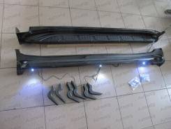 Порог пластиковый. Toyota Land Cruiser