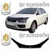 Дефлектор капота черный Ford Focus 2