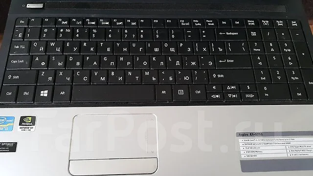 Acer Aspire E1-571G. 2,5����, ��� 4 ��, ���� 500���, WiFi: 1, Bluetooth: 1, ����������� �� 6��. ����