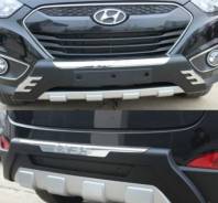 Накладки на бампера, диффузор Hyundai IX35. Hyundai ix35. Под заказ