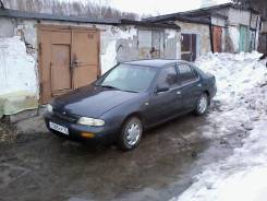 Ручка двери внешняя. Nissan Bluebird, HU13