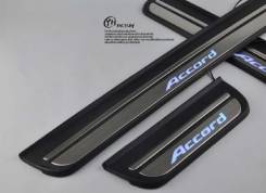 Накладка на порог. Honda Accord