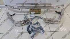 Защита бампера. Toyota Land Cruiser Prado, TRJ125, TRJ12, RZJ120, LJ125, KDJ125, GRJ120, TRJ120W, KZJ120, KDJ121, RZJ125, VZJ120, RZJ120W, KDJ120W, LJ...