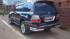 Защита бампера. Toyota Land Cruiser