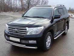 Защита бампера. Toyota Land Cruiser