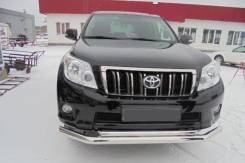 Защита бампера. Toyota Land Cruiser Prado