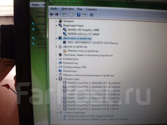 Acer Aspire 5755G. 2,9����, ��� 8 ��, ���� 750���, WiFi: 1, Bluetooth: 1, ����������� �� 2��. ����