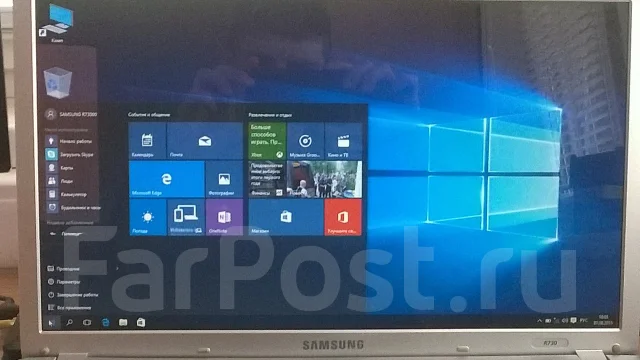 Samsung R730. 2,6����, ��� 4 ��, ���� 500���, WiFi: 1, Bluetooth: 1, ����������� �� 1��. ����