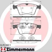 Колодка тормозная. Mercedes-Benz M-Class, W164 Mercedes-Benz GL-Class, X164 Mercedes-Benz R-Class, W251