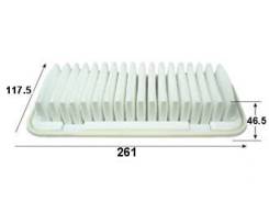 Фильтр воздушный. Toyota: Vitz, Ractis, Yaris, Echo, Passo, Aygo, Platz, Belta Двигатели: 1SZFE, 2SZFE, 1KRFE