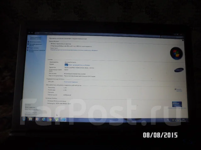 Samsung R720. 2,4����, ��� 4 ��, ���� 320���, WiFi: 1, Bluetooth: 1, ����������� �� 4��. ��� ����� �� ������ ����