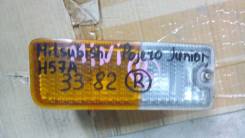 Габаритный огонь. Mitsubishi Pajero Junior, H57A Двигатель 4A31