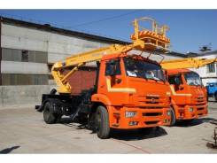 Камаз 43253. Автогидроподъемник АПТ-18 на шасси КамАЗ-43253 изменить, 6 700 куб. см., 18 м.
