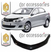 Дефлектор капота. Chery Very Chery A13 Chery Bonus
