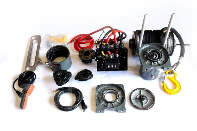 Лебедка автомобильная электрическая 12v