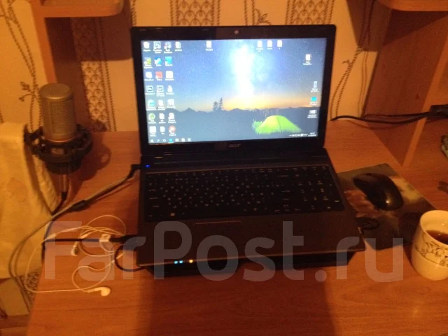 Acer Aspire 5750G-2414G50Mnkk. 2,3����, ��� 4 ��, ���� 500���, WiFi: 1, Bluetooth: 1, ����������� �� 3��. ����